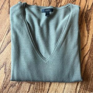 J. Crew 100% merino wool V-Neck Sweater